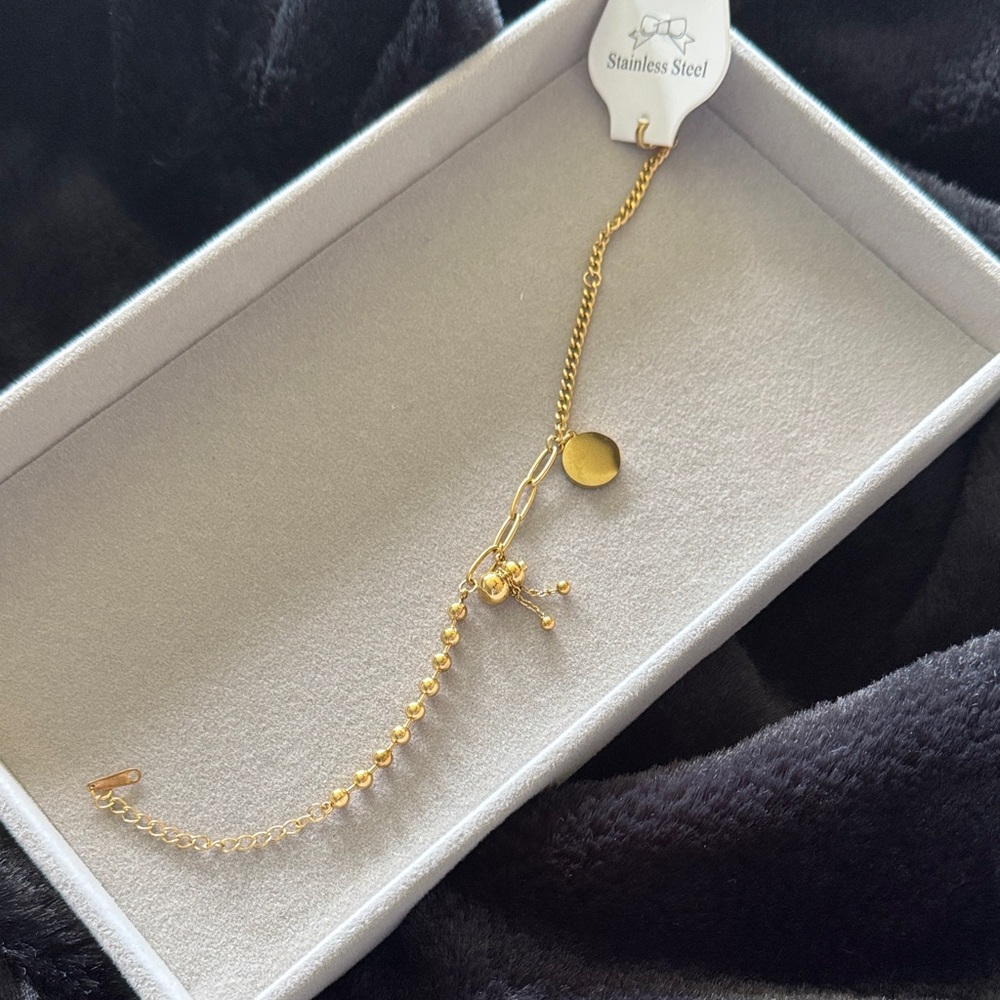 Gold Stainless Steel Bracelet